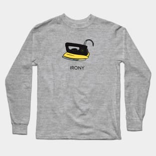 Ironic Iron Long Sleeve T-Shirt